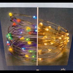 Indoor/Outdoor LED lights. 4 sets of lights!!!! White/multi multifuncti…